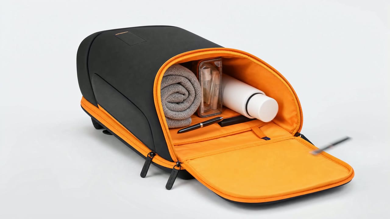 mokobara backpack interior motion ad